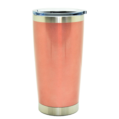 500581- ROSE GOLD 20OZ STAINLESS STEEL TUMBLER